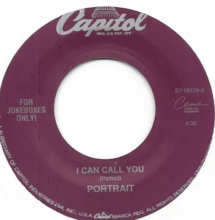 Portrait - I Can Call You / How Deep Is Your Love