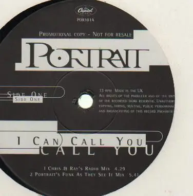 Portrait - I Can Call You