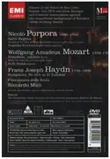 DVD - Porpora / Mozart / Haydn - Salve Regina / Exsultate, jubilate / Symphony No. 104