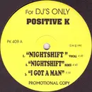 12inch Vinyl Single - Positive K - Night Shift / Car Hoppers