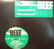 12inch Vinyl Single - Poverty / Ice Cube - Beef The Soundtrack - Green Translucent
