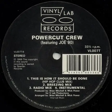 Power Cut Crew Featuring MC Champ , Joe 90 - You Get Down