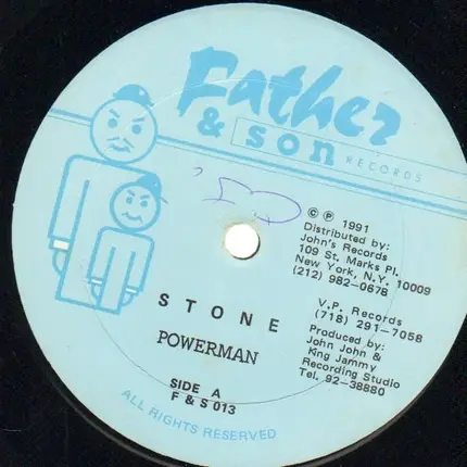 Powerman / Wayne Wonder - Stone / Baby It's Wonderful