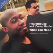12inch Vinyl Single - Powerhouse - What You Need