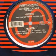 12inch Vinyl Single - Powersound - Freedom Forever (The Remixes)