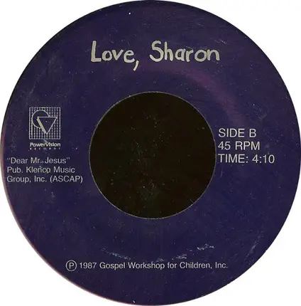 PowerSource - Dear Mr. Jesus / Love, Sharon