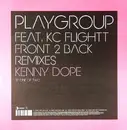 12inch Vinyl Single - Playgroup Feat. KC Flightt - Front 2 Back (Kenny Dope Remixes)