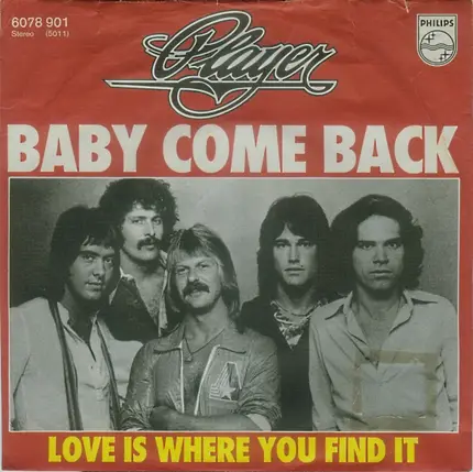Player - Baby Come Back