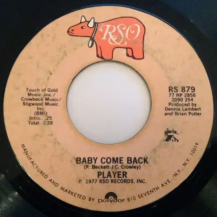 Player - Baby Come Back