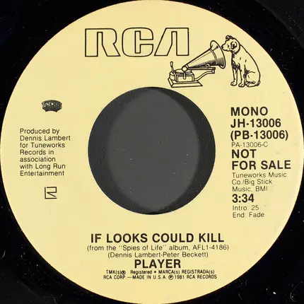 Player - If Looks Could Kill