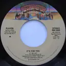 7inch Vinyl Single - Player - It's For You