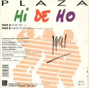 7inch Vinyl Single - Plaza - Hi De Ho