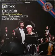 LP - Placido Domingo , Pilar Lorengar , ORF Symphonieorchester , Garcia Navarro - Zarzuela Arias & Duets - + Booklet
