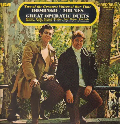 Placido Domingo / Sherrill Milnes , The London Symphony Orchestra , Anton Guadagno - Great Operatic Duets
