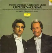 LP - Placido Domingo, Carlo Maria Guilini, LA Philh Orch - Opern-Gala