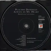 CD - Placido Domingo - Always In My Heart (Siempre En Mi Corazón) - The Songs Of Ernesto Lecuona