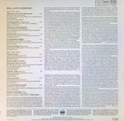 LP - Placido Domingo - Belcanto Domingo