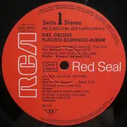 Double LP - Placido Domingo - Das Große Placido Domingo Album