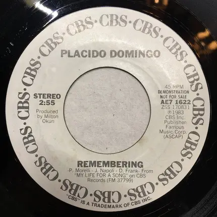 Placido Domingo - Remembering