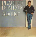 LP - Placido Domingo - Adoro - incl. 6 Pages Lyric Sheet