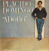 LP - Placido Domingo - Adoro - incl. 6 Pages Lyric Sheet