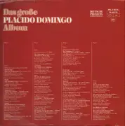 Double LP - Placido Domingo - Das große Placido Domingo Album