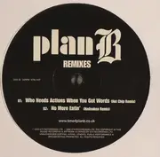 12inch Vinyl Single - Plan B - Remixes