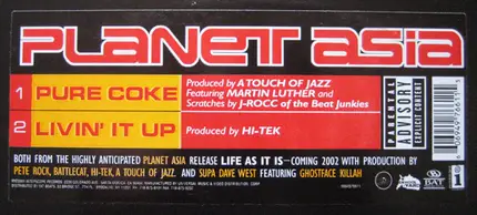 Planet Asia - Pure Coke / Livin' It Up