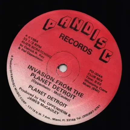 Planet Detroit - Invasion From The Planet Detroit