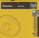 CD - Planet Soul - Set U Free (2008 Remixes) - Promo Cardboard.