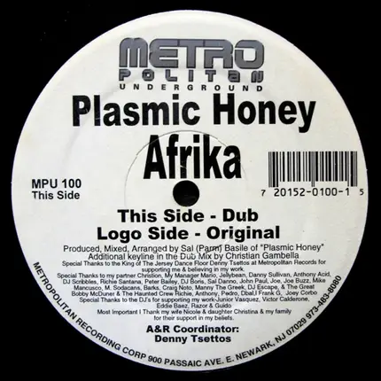 Plasmic Honey - Afrika