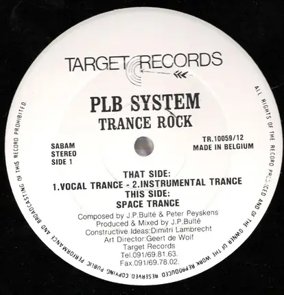 PLB System - Trance Rock