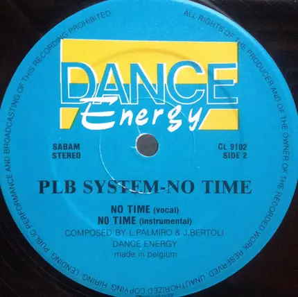 PLB System - No Time