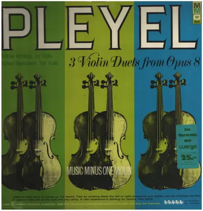 Pleyel - Three Violin Duets From Opus 8