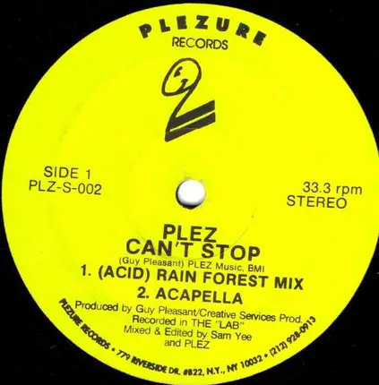 Plez - Can't Stop