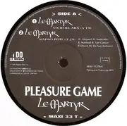 12inch Vinyl Single - Pleasure Game - Le Martyr