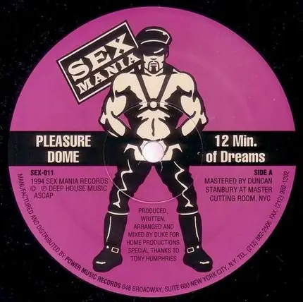Pleasure Dome - 12 Min. Of Dreams