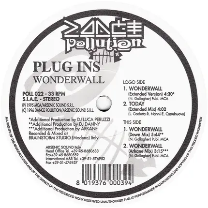 Plug Ins - Wonderwall