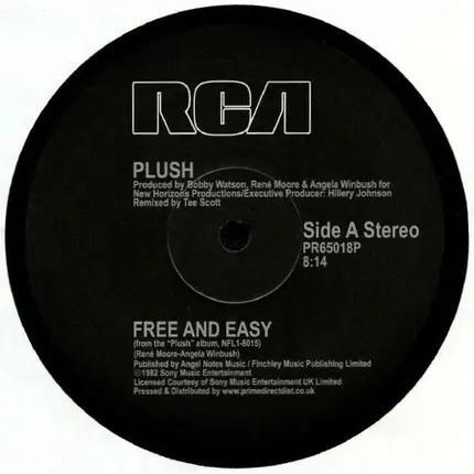 Plush - Free And Easy / We've Got The Love / Livin' For Your Love