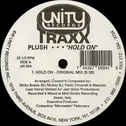 Plush - Hold On