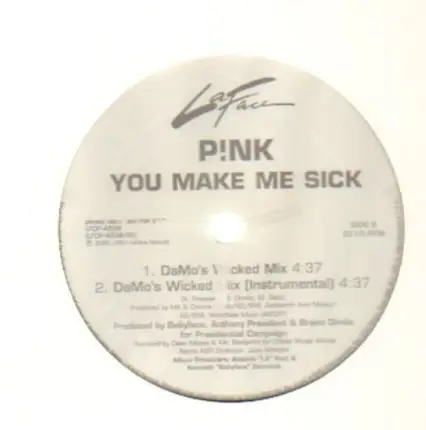 P!nk - You Make Me Sick