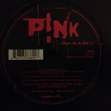 P!nk - God Is A DJ