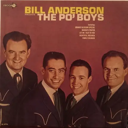 Po' Boys - Bill Anderson Presents the Po' Boys