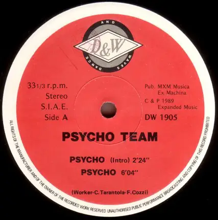 Psycho Team - Psycho