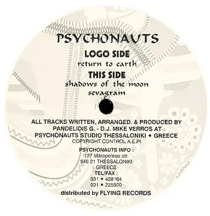 Psychonauts - Return To Earth / Shadows Of The Moon / Sevagram