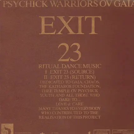Psychick Warriors Ov Gaia - Exit 23