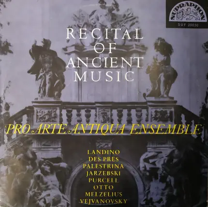 Pro Arte Antiqua - Recital Of Ancient Music