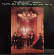 LP - Brahms . Webern . Wolf - Pro-Arte-Quartett Salzburg