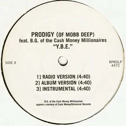 Prodigy, B.G. - Y.B.E. (Young Black Entrepreneurs)