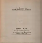 LP - Prof. Dr. med. R. Rost - Pro Corde - Transparent Vinyl